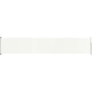 vidaXL Seitenmarkise Ausziehbar 117x600 cm Creme - Creme