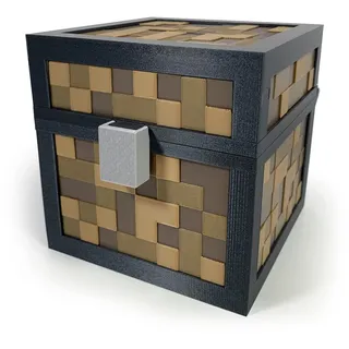 KAJAWIS Pixel Sparschwein Spardose für Kinder 3D Box Multicoloured PLA-Biokunststoff (Brown, XL)