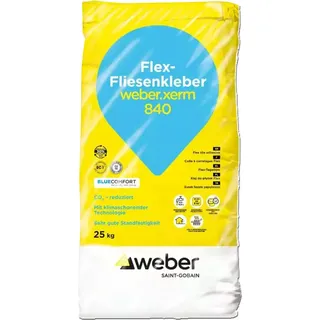 weber.xerm 840 naturgrau 25kg Flex-Fliesenkleber