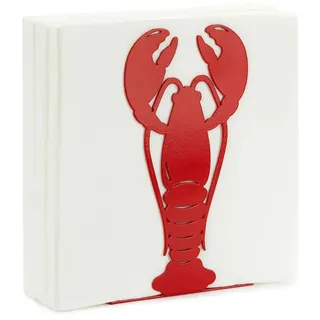 Balvi Lobster Serviettenring - Red - One Size