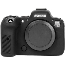 Rieibi Canon EOS R6 Hülle, Weiche Silikon Kamera Schutzhülle Tasche Hülle für Canon EOS R6, DSLR SLR Canon EOS R6 Silikonhülle