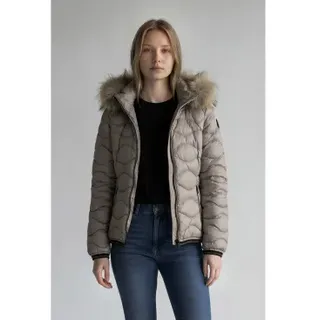 Blauer für Damen. 25WBLDC03096 Daunenjacke Aldie antrazitgrau (L), Lässig, Nylon