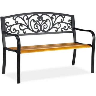 Relaxdays 127 x 87 x 59 cm Braun/Schwarz