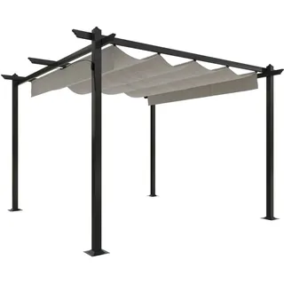 vidaXL Pavillon 3 x 3 m Creme