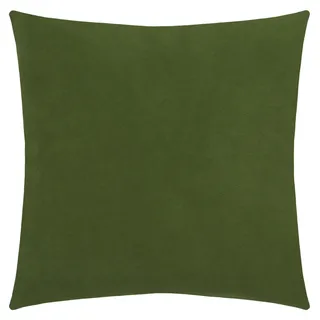Zoeppritz Kissenbezug Soft-Fleece 50 x 50 cm Schwarz Jade