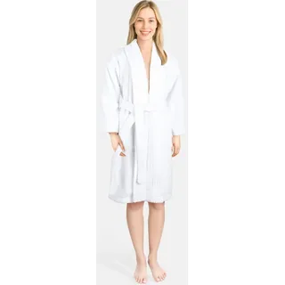 hammetex »Ren, 100% Baumwolle« 380 g/m2 Frottee Bademantel mit Taschen – Saugfähig & Weich