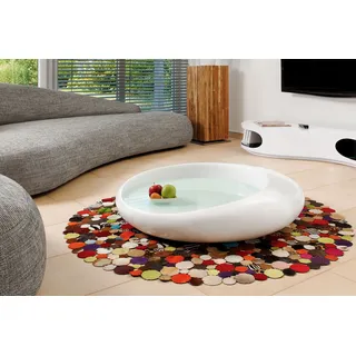 SalesFever Catania Weiß Fiberglas 100 x 25 x 100 cm