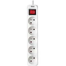 Eaton, Steckdosenleiste, 5-Outlet Power Strip - French Type E Outlets 220-250V AC 16A 1,5m Cord Type E Plug W (5 x, CEE 7/5, 1.50 m)