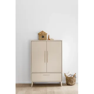 Paidi Kinderkleiderschrank EEFJE 95 x 139 x 41 cm Holzwerkstoff lackiert beige