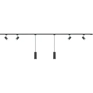 Trio Leuchten Schienensystem , Kunststoff , 5x3x218 cm , Lampen & Leuchten, Innenbeleuchtung, Schienensysteme