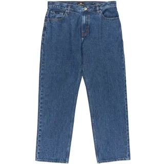 QUIKSILVER Regular-fit-Jeans "Baggy Denim", Herren, Gr. 32M, beige (stone indigo), 80% Baumwolle, 20% Baumwolle, Jeans