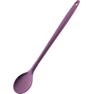 Kochblume Kochlöffel | Premium-Silikon | Hitzebeständig | Spülmaschinenfest | 30cm | Farbe: lila