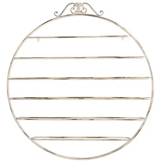 Flaschenregal DKD Home Decor Metall Weiß (105 x 9,5 x 114 cm) - Weiß