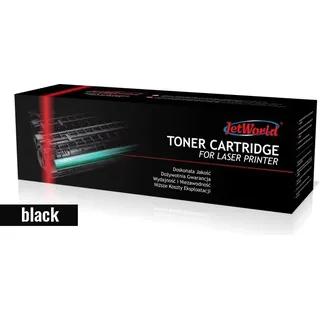 JetWorld Schwarzer Hochglanz-Toner für Oki MC760, Ersatz 45396304