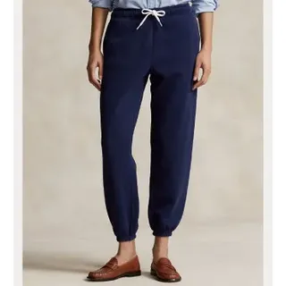 Polo Ralph Lauren für Damen. 211943009002 Fleece-Sporthosen navy (S), Blau, Lässig, Baumwolle, Marine