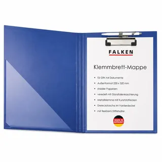 Falken Klemmbrett A4 Blau