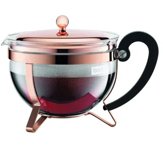 Bodum CHAMBORD Teebereiter (Edelstahlfilter, Edelstahldeckel, 1,3 liters) Kupfer, Rich Copper