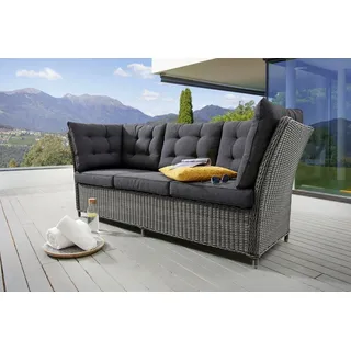 Destiny Loungesofa PALMA 3-Sitzer, inkl. Auflagen, grau