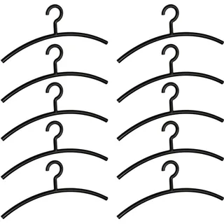 Wenko Kleiderbügel »Mir« Kunststoff, 45 cm, schwarz