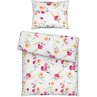 Esposa Bettwäsche , Multicolor , Textil , Abstraktes , 140x200 cm , Oeko-Tex® Standard 100 , atmungsaktiv, schadstoffgeprüft , Heimtextilien, Bettwäsche & Leintücher, Bettwäsche, Seersucker-Bettwäsche