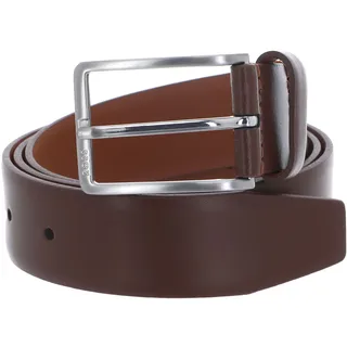 Boss Herrengürtel Leder 85 cm braun