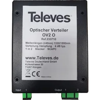 Televes OV2O (19" Verteiler, Netzwerk Zubehör