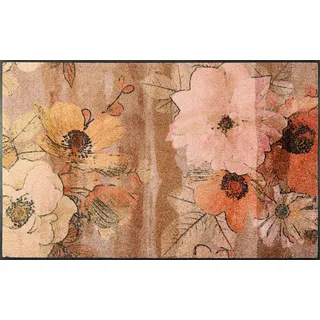 wash+dry by Kleen-Tex Teppich »Retro Roses« rechteckig, bunt