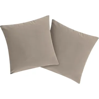 OTTO home Kissenbezug Parry 40 x 40 cm Grau