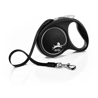 flexi Black Design M leash 5 m 25 kg black