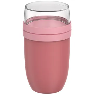 Mepal Müslibecher To Go Vivid mauve 0,75 l / 0,3 l