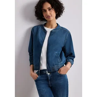 STREET ONE Denim Blouson medium Blue washed, 38,