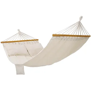 Songmics Hängematte 210 x 150 cm Beige