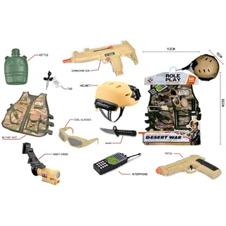 Desert War - Military Kostüm Set (520225)