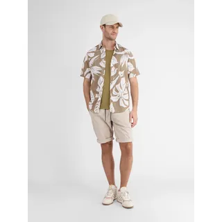 Muskelshirt LERROS "Bequemes Tanktop mit Brusttasche", Herren, Gr. S, beige (desert sand), 100% Baumwolle, Rundhals, Shirts Muskelshirt