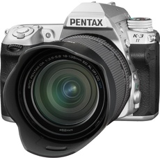 Pentax K-3 Mark III (18 - 135 mm, 25.70 Mpx, APS-C / DX), Kamera, Silber
