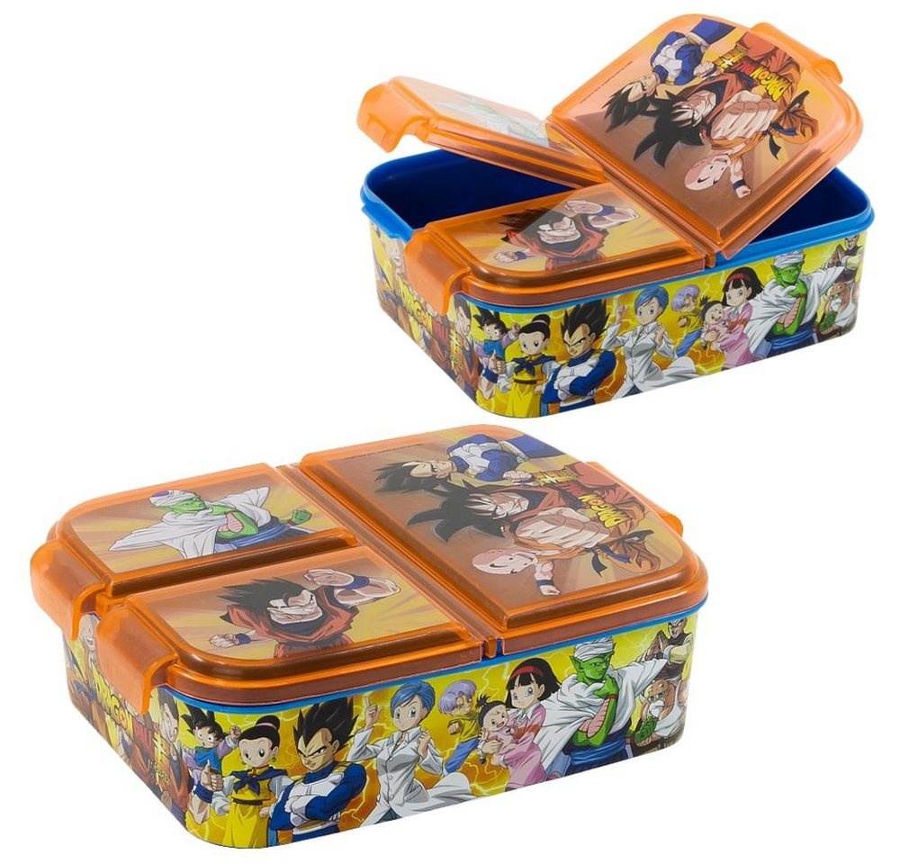 Bild von Dragon Ball | Brotdose mit 3 Fächern für Kinder - Kinder-Lunchbox - Snackbox - Dekorierte Lunchbox,