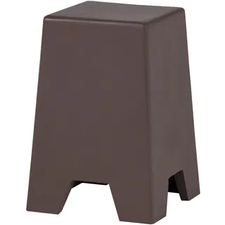 Woood Beistelltisch "Zina aus Fiberclay mit kompakter Form B 36 x T 36 x H 51 cm", , Wohnzimmer, Wohnzimmertische, Beistelltische, Beistelltische eckig