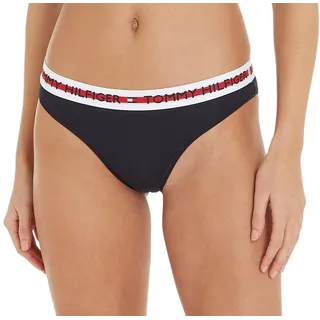 Tommy Hilfiger Bikini Bikini Hose Damen, Blau (Desert Sky), S