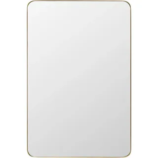 Kare Wandspiegel Simply 120 x 80 cm Gold