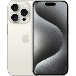 iPhone 15 Pro 256 GB Titan Weiß