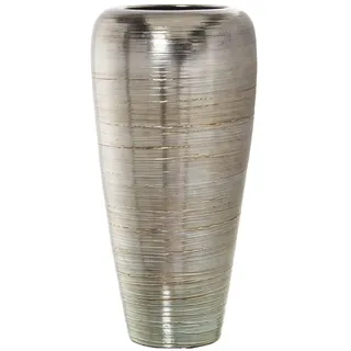 Alexandra House Living Bodenvase Silber Keramik 37 x 33 x 87 cm