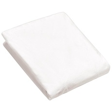 BabyDan Waterproof Fitted Sheet for Carry Cot Bedwetting Sheet White (75x30 cm)