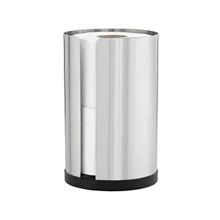 Blomus NEXIO WC-Rollenhalter , Aus hochwertigem Edelstahl, Für 2 Rollen