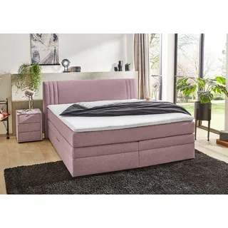 Jockenhöfer Gruppe Boxspringbett »"Amira", OTTOs Choice! Topseller, mit Bettkasten und Topper« erhältlich in den Breiten 120,140 & 180cm, rosa
