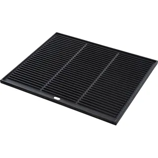 CLP Grillplatte aus emailliertem Gusseisen korrosionsbeständig,anthrazit 41.3x30.5 cm - Grau