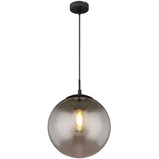 Globo Hängeleuchte , Schwarz , Metall, Glas , Kugel , 120 cm , Lampen & Leuchten, Innenbeleuchtung, Hängeleuchten, Pendelleuchten