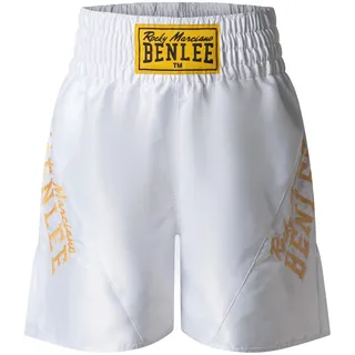 BENLEE Rocky Marciano BENLEE Herren Boxhose Bonaventure, White/Gold, XL