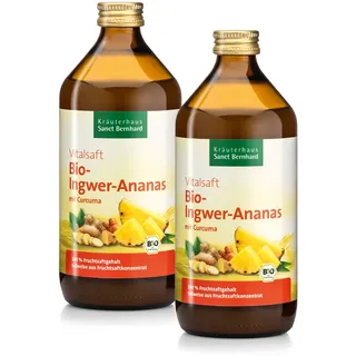 Bio-Ingwer-Ananas-Vitalsaft - 1 Liter