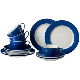 Ritzenhoff & Breker Doppio Kaffeeservice 12-tlg. indigo blau
