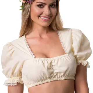 Dirndlbluse Anni - XXL - Beige